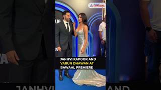Janhvi Kapoor And Varun Dhawan At Bawaal Premiere