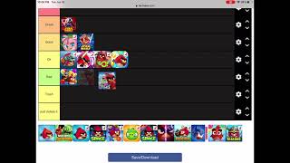 my angry birds games tier list 🙄