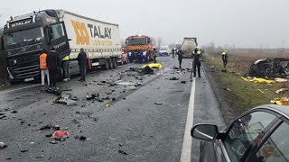 Δυστύχημα με  7 οπαδούς  του ΠΑΟΚ νεκρούς στη Ρουμανία 