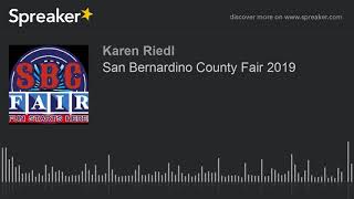 San Bernardino County Fair 2019