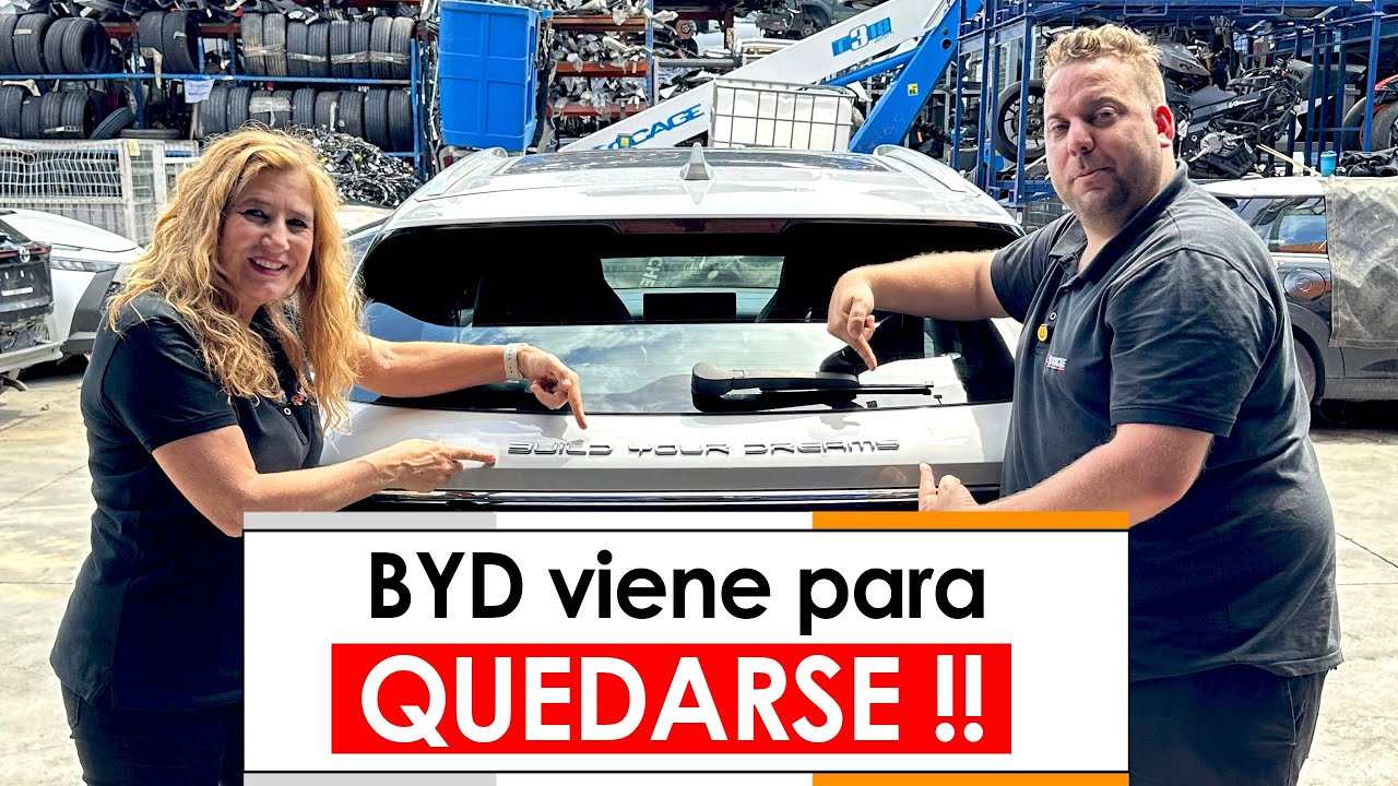 Mira el Primer BYD en nuestro desguace!!