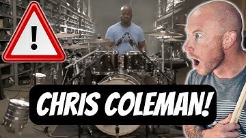 Drummer Reacts To| Chris Coleman - Birch Infinite Drum Solo FIRST TIME HEARING REACTION