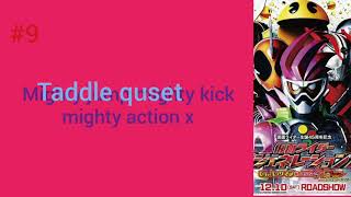 Top 10 kamen rider ex-aid gashat jingle ...