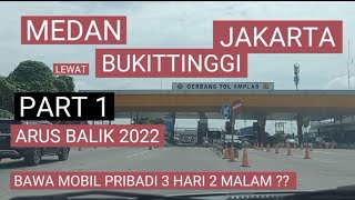ENJOYING THE TOURIST ROUTE ON THE SUMATERA LINE || 2022 RETURN FLOW || MEDAN JAKARTA PART 1.