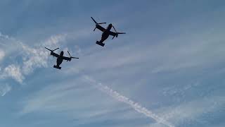 Fly over at 49th Marine Corp Marathon