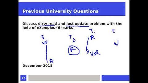 CS 208 PDD -  Principles of Database Design - KTU Previous University Questions - Module 6