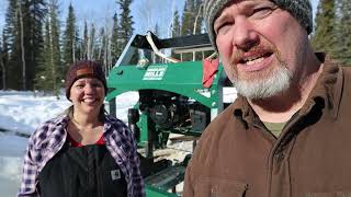 Living the OffGrid Dream: Alaskan Homestead Milling