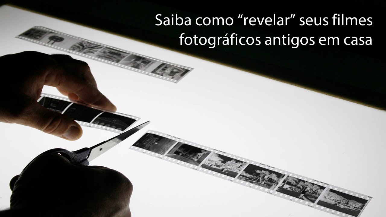 Saiba como revelar seus filmes fotográficos antigos em casa 