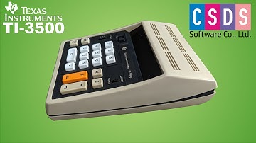 TI-3500 Emulator and It