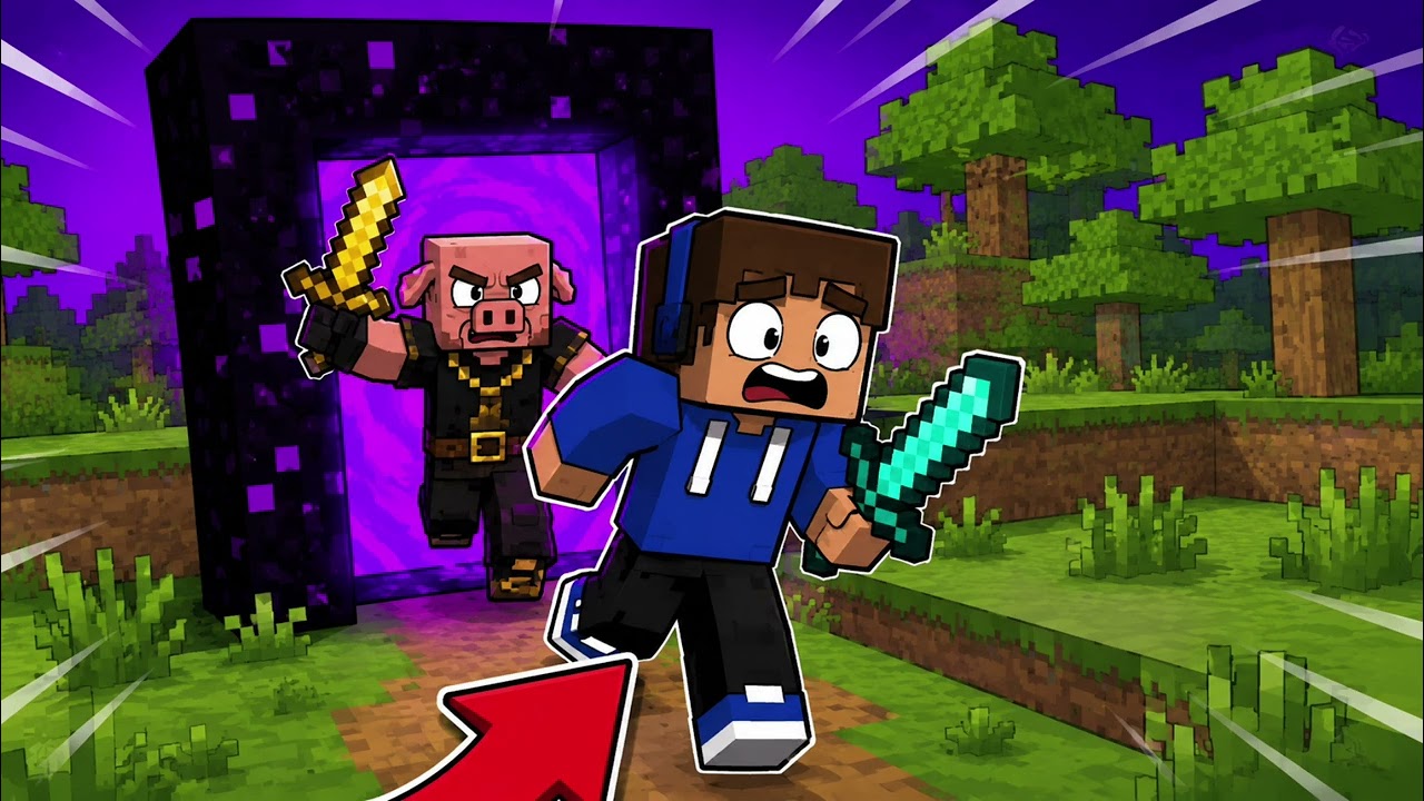 Minecraft Thumbnail Concept #2