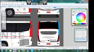 Fazendo skins Para Proton bus simulator screenshot 5