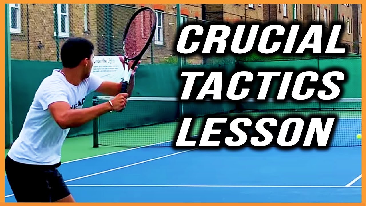 Simple Tennis Tactic to Win More Matches Tennis Lesson for