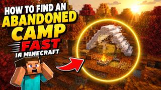 How To Find An ABANDONED CAMP in Minecraft