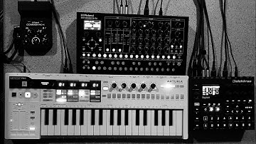 SH-4d / Digitakt / Keystep Pro - Jack’s Stack