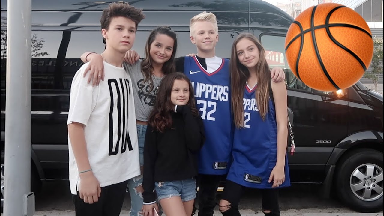 vlogs in spanish First NBA Game 🏀 (WK 355.4) | Bratayley