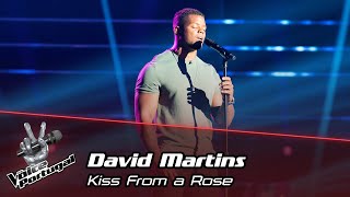 David Martins  - 'Kiss From a Rose' | Blind Audition | The Voice Portugal