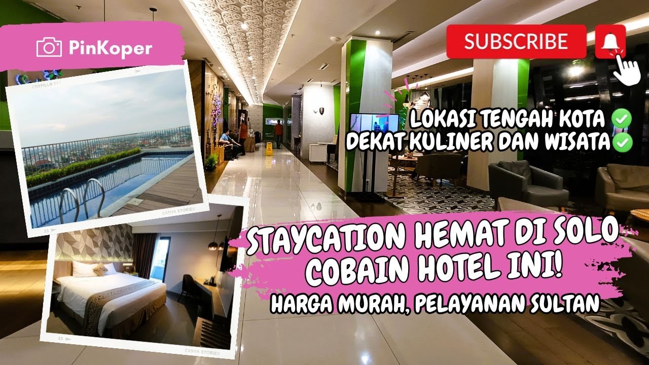 SOLO PUNYA HOTEL SEKEREN INI?! STAYCATION ALA SULTAN DI SALAVIEW HOTEL SOLO | HOTEL MURAH MEWAH SOLO
