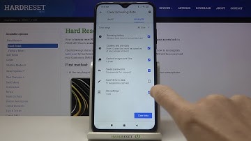 How to Clear Browsing Data in POCO M3 – Browsing History Removal
