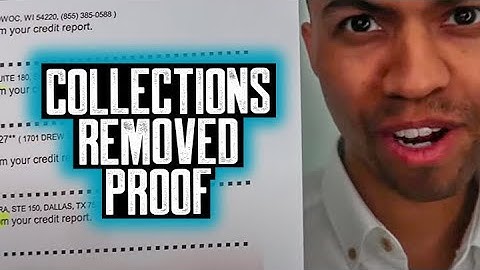 COLLECTIONS REMOVED PROOF || NON-RESPONSE LETTERS || HOW TO REMOVE ANY NEGATIVE ACCOUNT || 800 SCORE