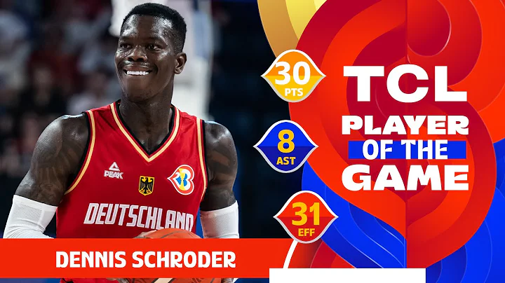 Dennis Schroder (30 PTS) | TCL Player Of The Game | AUS v GER | FIBA Basketball World Cup 2023 - 天天要聞