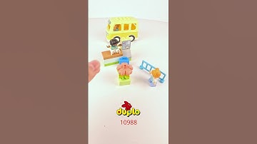 LEGO DUPLO 10988 - Bus Station - Snap and Stack  #duplo #lego #funbuildingblocks