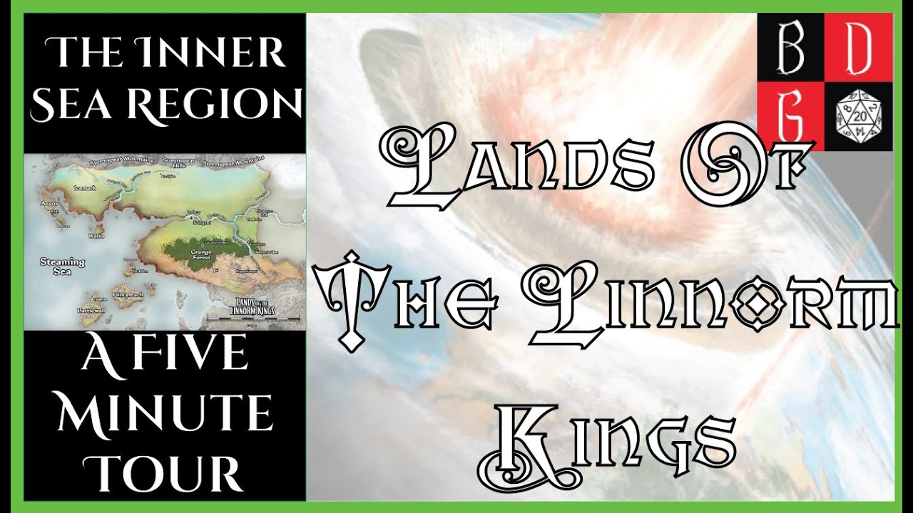 Pathfinder/ The Inner Sea Region: A 5 Minute Tour   Lands of