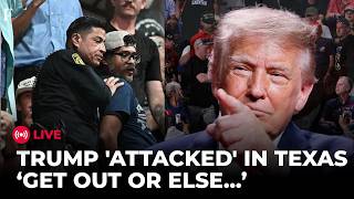 LIVE: Trump ‘ATTACKED’ In Texas; ‘Get Lost, Else...’: GOP Rally Descends Into Chaos | US Midterms