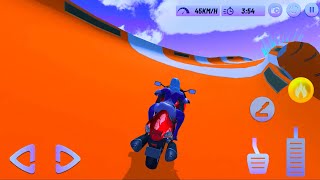 Superhero Bike Stunt GT Racing - Mega Ramp Games - Best Android Gameplay screenshot 5
