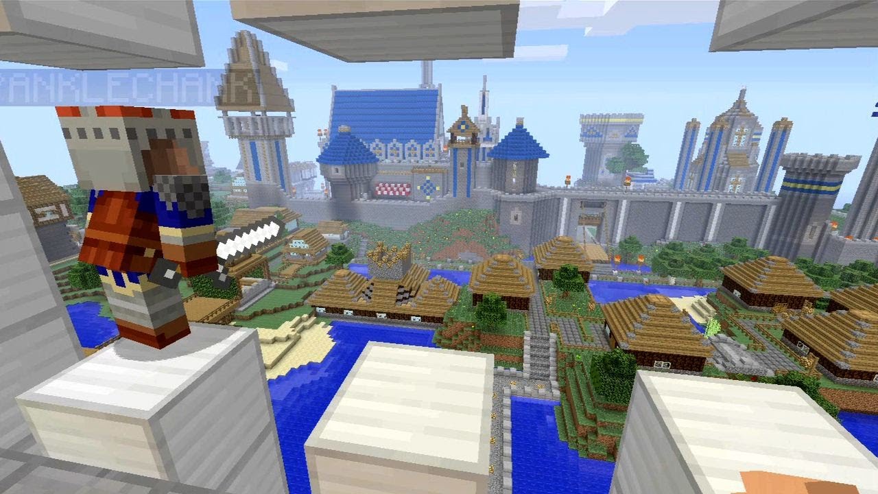 Minecraft - Epic Medieval Castle - SPANKLECHANK's World Tour - Part 3 ...