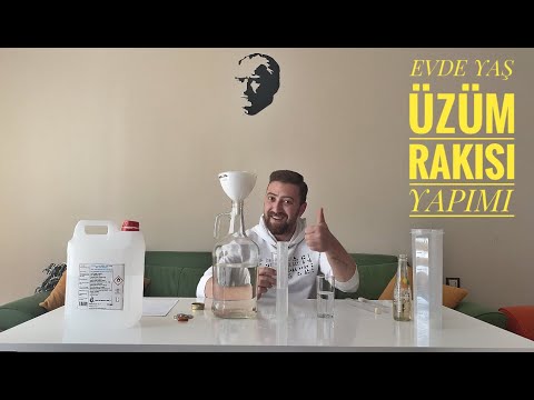 Evde RAKI Yapımı (YAŞ ÜZÜM RAKISI)