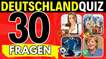 Allgemeinwissen Quiz Deutschland: Teste dein Wissen mit 30 Fragen 🧠