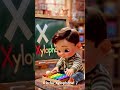 X for Xylophone 🎵 | ABC Learning for Babies | Fun Alphabet Song &amp; Animation