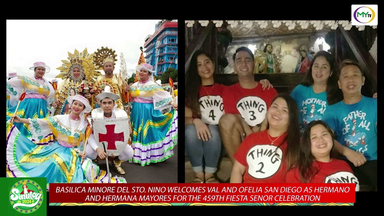 Sinulog 2024 sa MyTV: Basilica Minore del Santo Niño de Cebu Welcomes Val and Ofelia San Diego