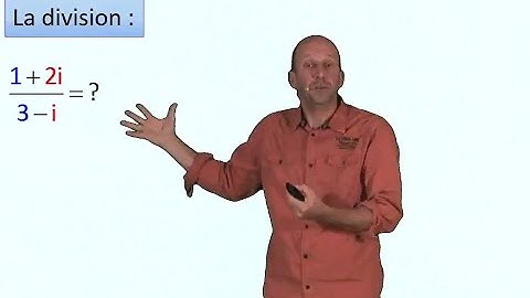 Division des nombres complexes