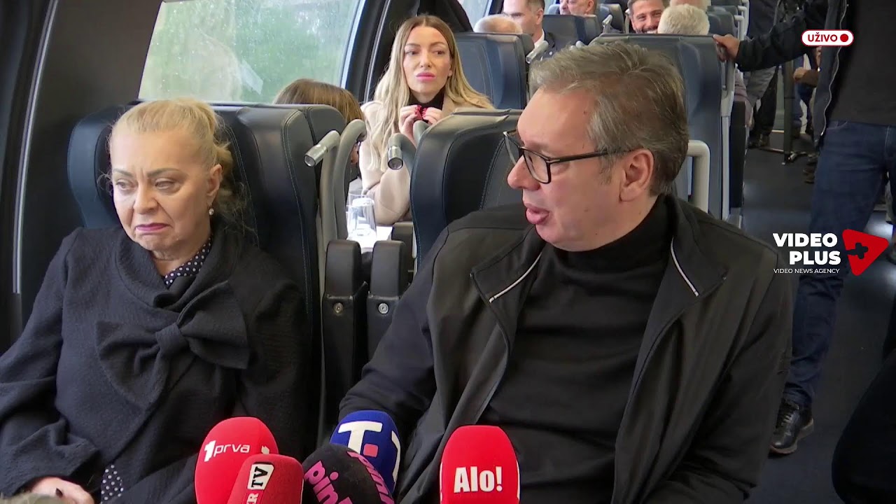 Svečano otvaranje brze pruge Beograd - Subotica