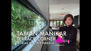 TAMAN MANIKAR @ LIKAS KOTA KINABALU - 2 storey terrace corner house