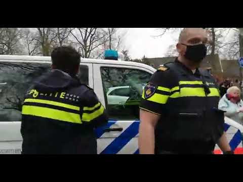 Aktie! Wappie wordt gearresteerd in Groningen. Hoop geschreeuw en gekrijs