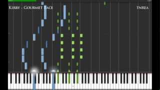 Kirby - Gourmet Race - Version for Piano chords