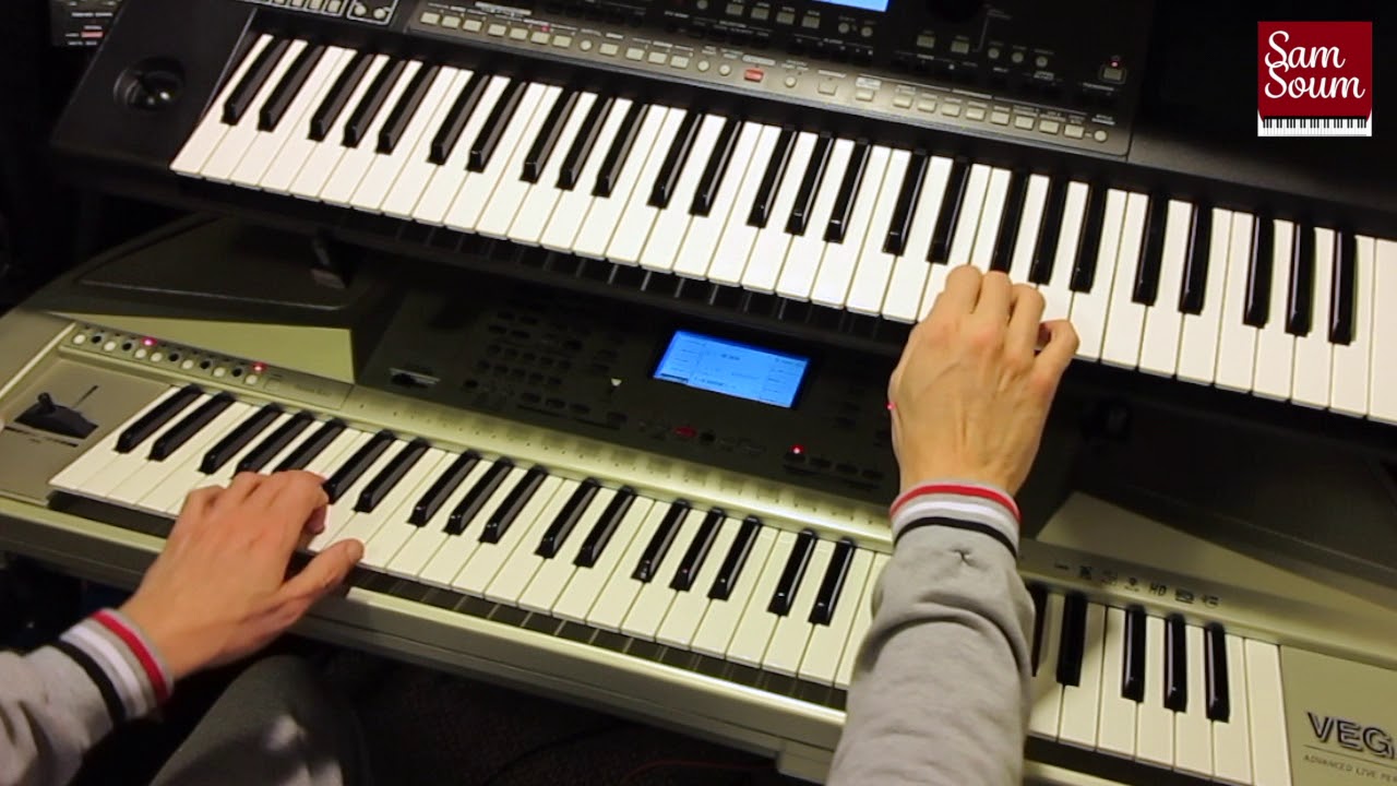 أنا عندي حنين - فيروز - عزف اورغ مع الكلمات Ana 3andi 7anin - Fairouz