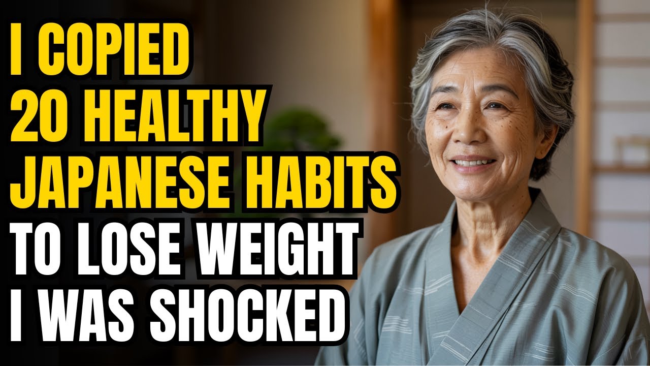 20 HEALTHY Japanese Habits To Lose Weight - YouTube