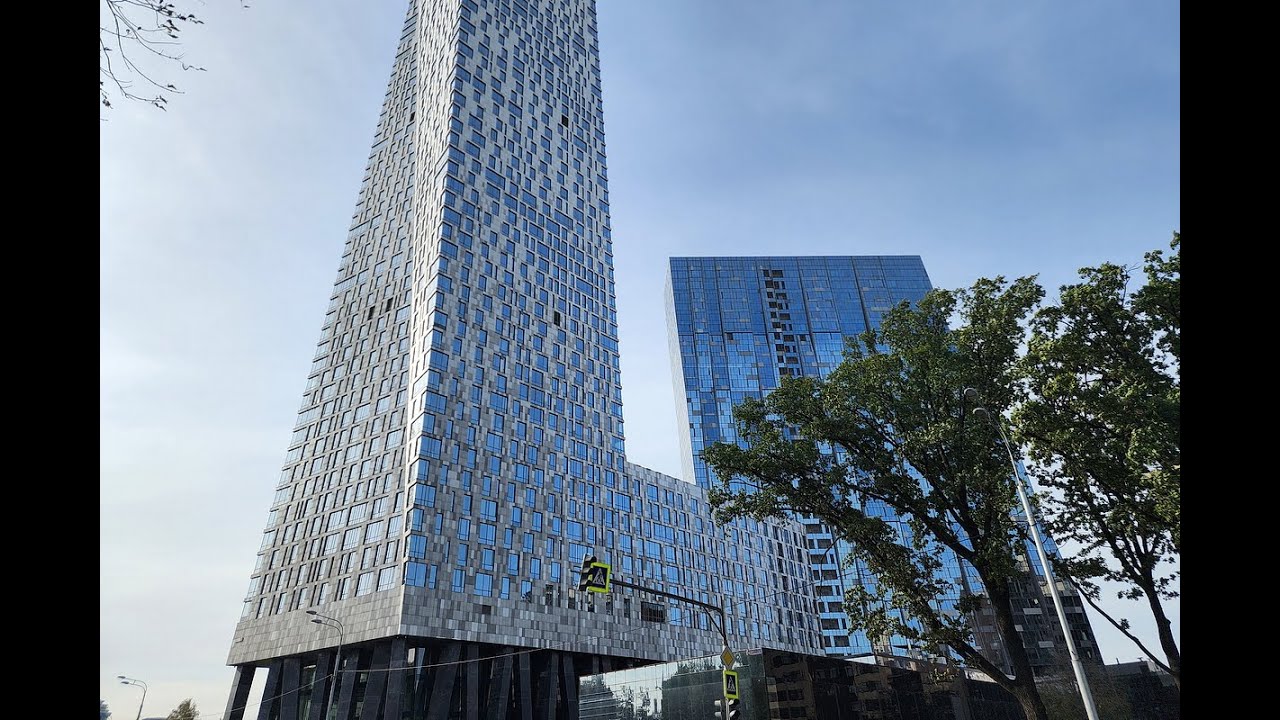 Квартира в ЖК Дом на Мосфильмовской - YouTube