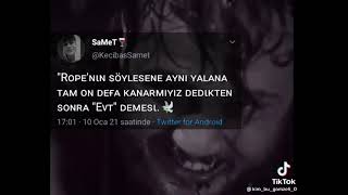 Rope 6 Mayis Twi̇tter Vi̇deosu🔥🍷🌙 Mayis Gelsi̇nnnn ✨🌠