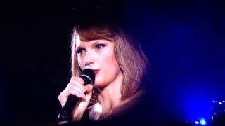 Taylor Swift - Clean Speech Live (1989 World Tour Brisbane)