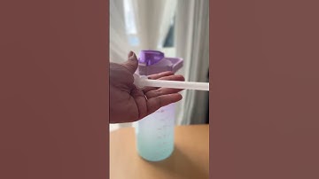 How to assemble straw of Skytone Gym Water Bottle