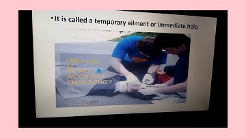 10th Class English Unit 4: First Aid(Key Points)