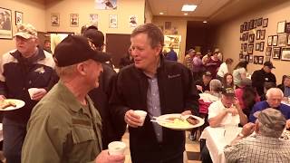 Senator Daines supporting veterans 2019