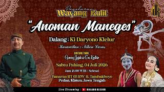 #LIVE Wayang Kulit Dalang Ki Daryono Klelur - Anoman Maneges