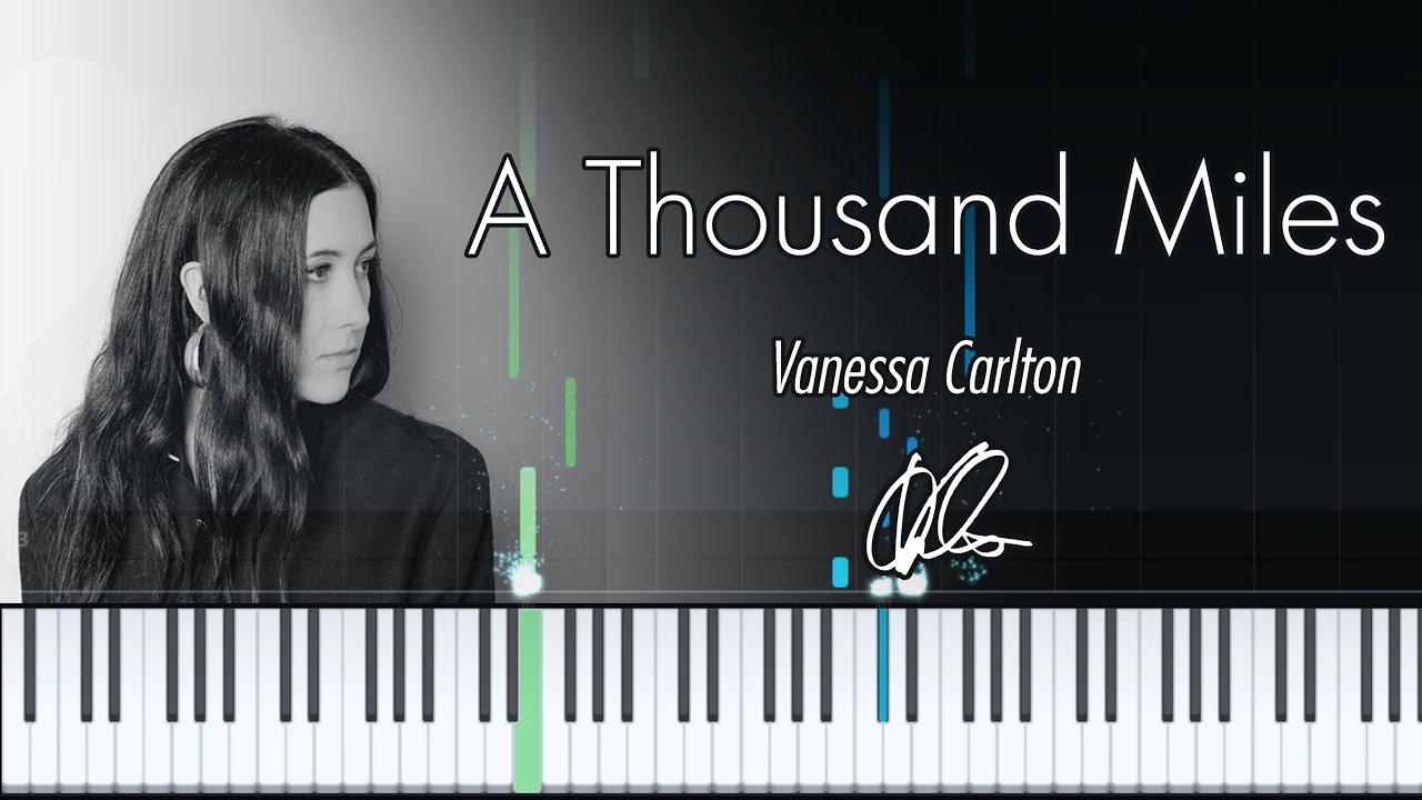 Thousand Miles Piano. Vanessa Carlton a Thousand Miles. Our-last-Night-a-Thousand-Miles-Vanessa-Carlton-Cover. Carlton a thousand miles