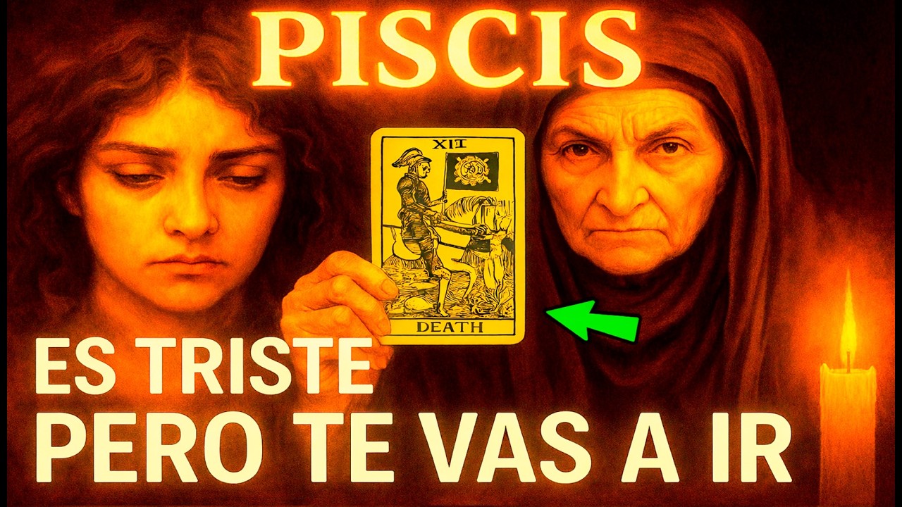 PISCIS 😭 Es triste, pero te vas a ir 💔😢 Todos van a llorar con tu despedida