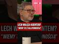 WAŁĘSA AGENTEM? "Z CAŁĄ PEWNOŚCIĄ" #polityka #historia #solidarność #tusk #news #wrocław #podcast